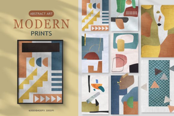 Download Modern Abstract Art Prints, Wall Art, - Modern Collection